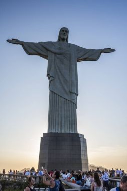 Cristo Redentor anıt görüntülemek 