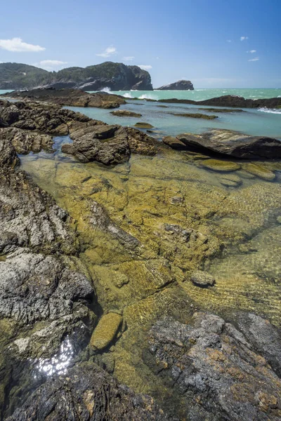 Piscinas naturais em Lagoinha — Fotografia de Stock