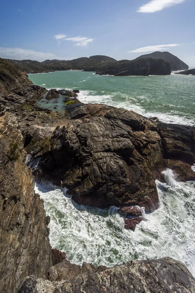 Vista da Ponta da Lagoinha em Búzios — Fotografia de Stock