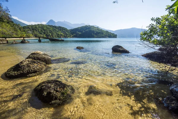 Playa Abraaozinho en Ilha Grande tropical — Foto de Stock