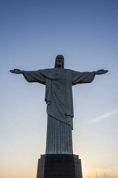 Widok z pomnika Cristo Redentor — Zdjęcie stockowe