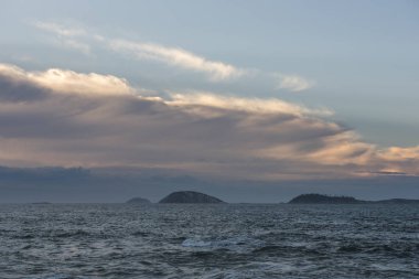 Sabah erken sırasında Slackline 