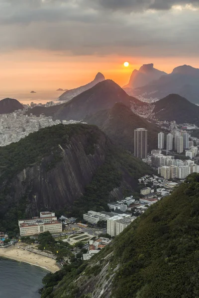 Pao Acucar Sugar Loaf Dağı Rio Janeiro Brezilya Için Gelen — Stok fotoğraf