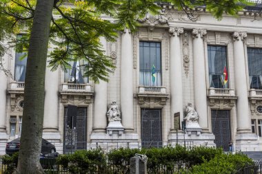 Piratini Palace kamu binası, Porto Alegre şehir merkezi, Rio Grande do Sul, Brezilya