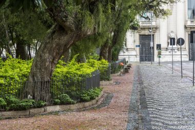 Porto Alegre 'deki Matriz Meydanı, Rio Grande do Sul, Brezilya