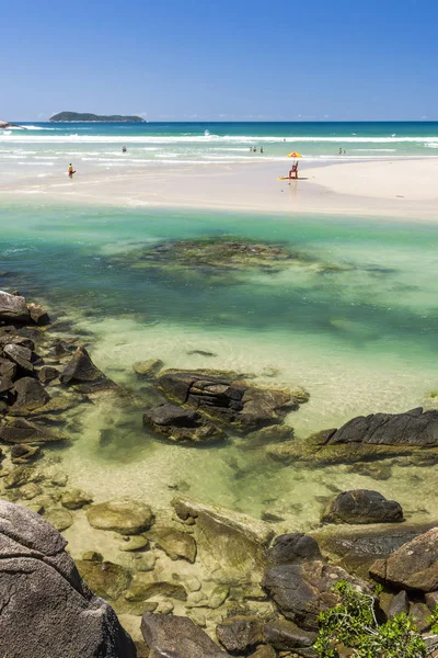 Guarda Embau Beach Řece Madre Státu Santa Catarina Jižní Brazílie — Stock fotografie