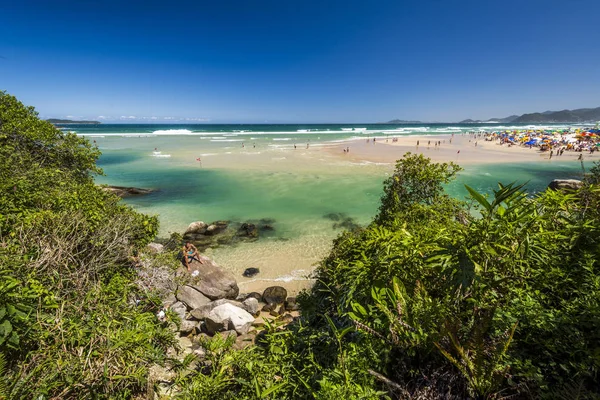 Brazílie Listopad 2017 Guarda Embau Beach Madre Řeka Státu Santa — Stock fotografie