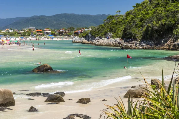 Playa Guarda Embau Río Madre Estado Santa Catarina Sur Brasil —  Fotos de Stock