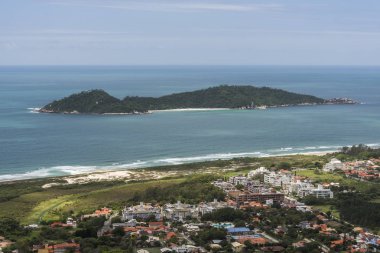 Morro görünümünden Campeche plaj ve Flor Island'da Lampi o yapmak