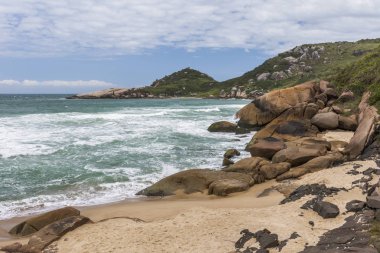 Köstebek Beach Florianopolis Adası, Santa Catarina State, Güney Brezilya