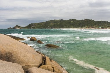 Köstebek Beach Florianopolis Adası, Santa Catarina State, Güney Brezilya