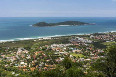 Morro görünümünden Campeche plaj ve Flor Island'da Lampi o yapmak