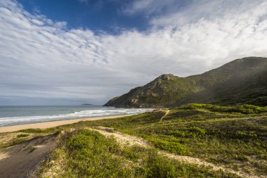 Lagoinha mı Leste Beach Florianopolis, Santa Catarina Adası, Güney Brezilya