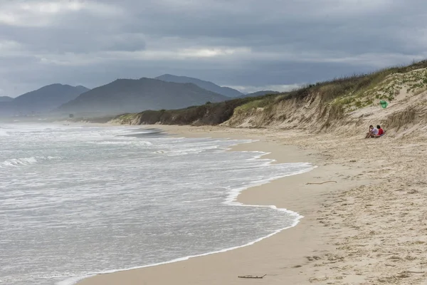 Dunas Arena Joaquina Beach Florianopolis Isla Santa Catarina Sur Brasil — Foto de Stock