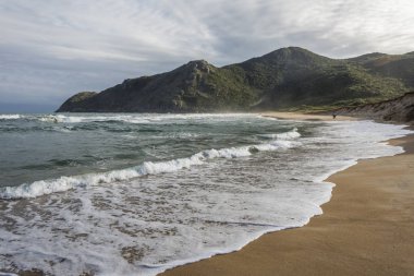 Lagoinha mı Leste Beach Florianopolis, Santa Catarina Adası, Güney Brezilya