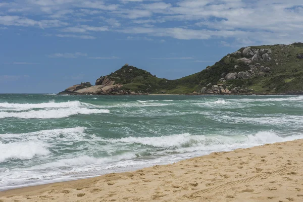 Krtek Beach Jižní Brazílie Florianopolis Ostrov Státu Santa Catarina — Stock fotografie
