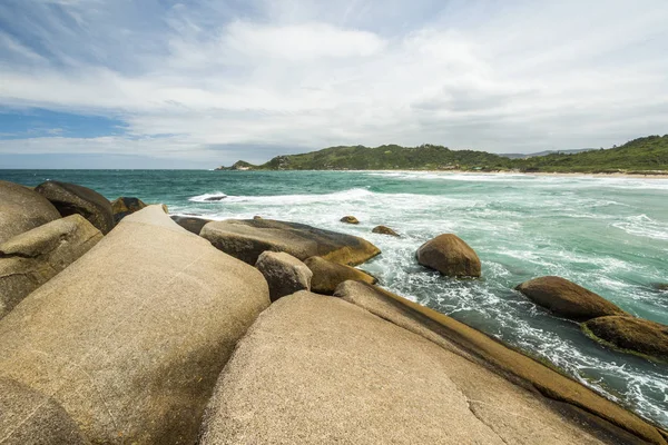 Playa Mole Isla Florianopolis Estado Santa Catarina Sur Brasil — Foto de Stock