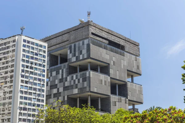 Petrobras Byggnad Statliga Oljebolaget Downtown Rio Janeiro Brasilien — Stockfoto