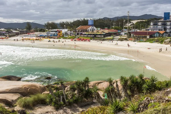 Playa Joaquina Florianópolis Isla Santa Catarina Sur Brasil — Foto de Stock