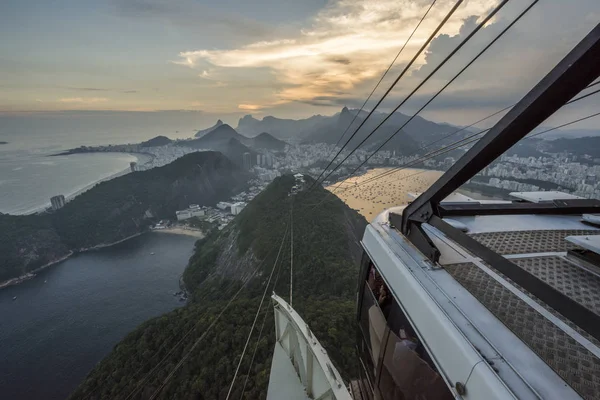 Landschap van de berg Sugar Loaf in Rio de Janeiro, Brazilië — Stockfoto