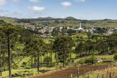 kırsal kasaba görünümü 
