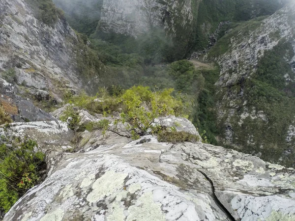 Laranjeiras Canyon op een bewolkte dag — Stockfoto