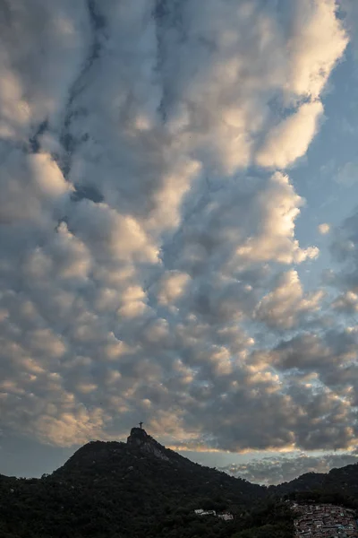 Vrchol hory Corcovado — Stock fotografie