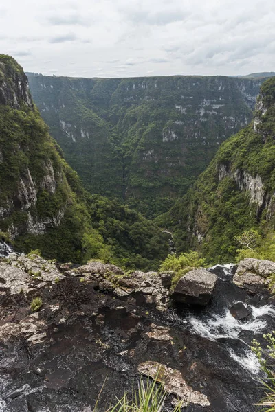 View to Fortaleza Canyon Stock Photo