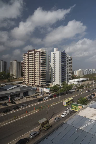Edificios Modernos Distrito Calhau Luis Capital Maranho Brasil — Foto de Stock