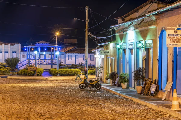 Bandstand Centrala Torget Historiska Centrum Liten Chapada Diamantina Bahia Brasilien — Stockfoto