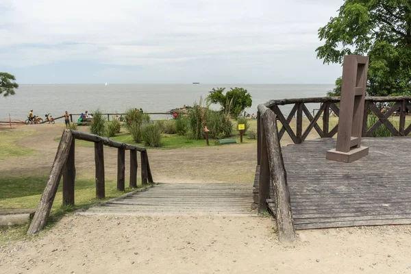 Área Beira Mar Reserva Ecológica Puerto Madero Buenos Aires Argentina — Fotografia de Stock