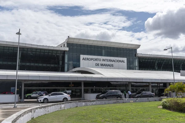 마나우스 국제공항의 브라질 아마조나스의 에두아르도 고메즈 — 스톡 사진