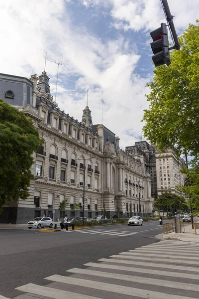 Hermosa Vista Antiguos Edificios Históricos Centro Buenos Aires Argentina — Foto de Stock