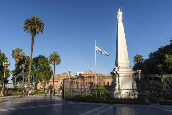 Casa Rosada Escritório Presidencial Edifício Plaza Mayo Centro Buenos Aires — Fotografia de Stock