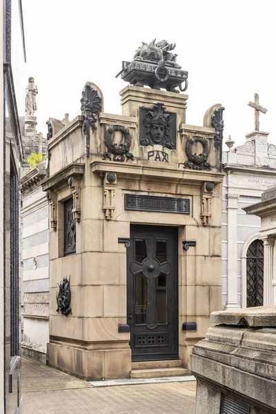 Zicht Graven Catacomben Prov Buenos Aires Argentinië — Stockfoto