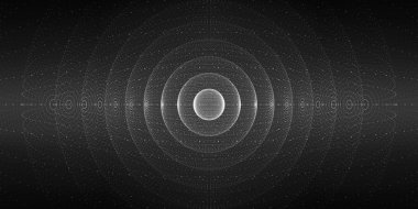 Vektör Yıldızlararası uzay arka plan. Kozmik gökada illüstrasyon. Bulutsu, stardust ve parlak parlayan yıldızlar arka plan. Vektör çizim parti el ilanları, sanat, broşürler, posterler için.