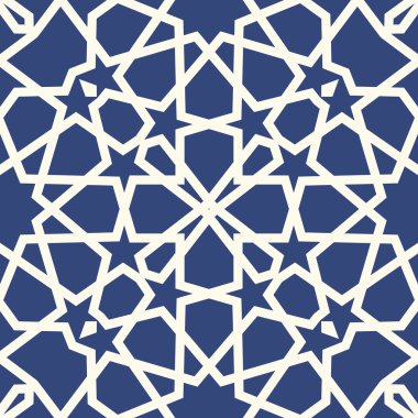 Arka plan ile İslam tarzı 3d seamless modeli