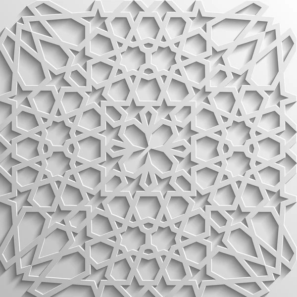 Arka plan ile İslam tarzı 3d seamless modeli