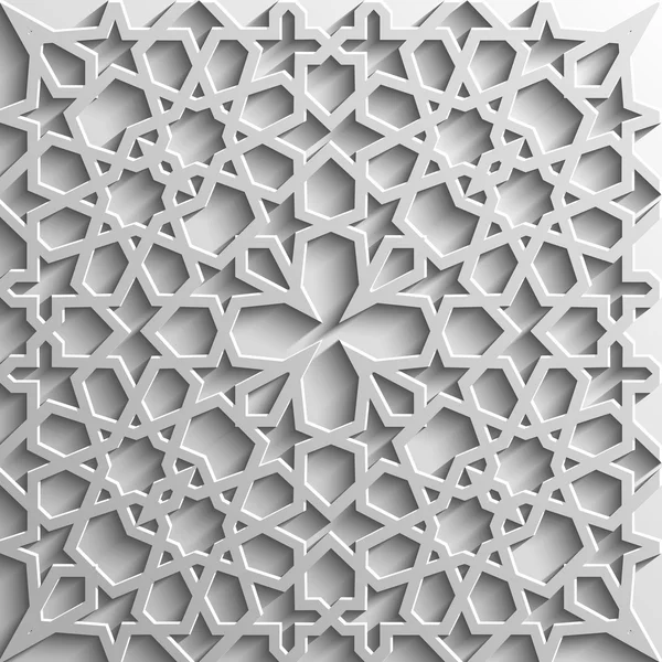 Arka plan ile İslam tarzı 3d seamless modeli