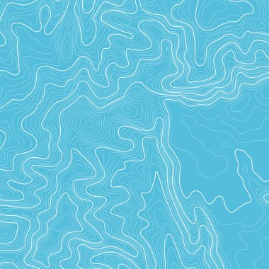 Kopyalamak için alanı olan topografik harita arkaplanı. Çizgi topoğrafya haritası arka plan, coğrafi ızgara soyut vektör çizimi. Arazi üzerinde dağ yürüyüşü patikası .