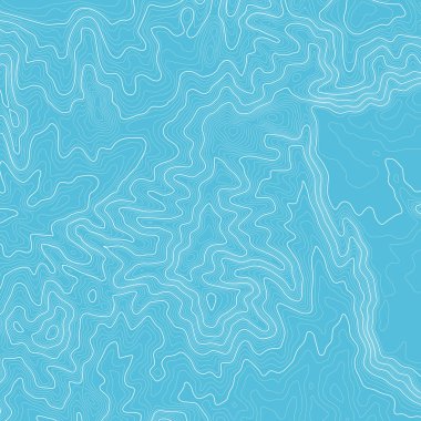 Kopyalamak için alanı olan topografik harita arkaplanı. Çizgi topoğrafya haritası arka plan, coğrafi ızgara soyut vektör çizimi. Arazi üzerinde dağ yürüyüşü patikası .