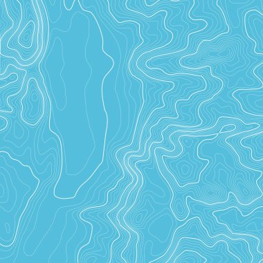 Kopyalamak için alanı olan topografik harita arkaplanı. Çizgi topoğrafya haritası arka plan, coğrafi ızgara soyut vektör çizimi. Arazi üzerinde dağ yürüyüşü patikası .