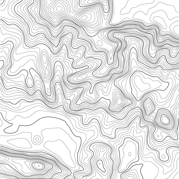 Fondo de mapa topográfico con espacio para copia. Línea topografía mapa contorno fondo, cuadrícula geográfica abstracta vector ilustración. Sendero de montaña sobre terreno . — Archivo Imágenes Vectoriales