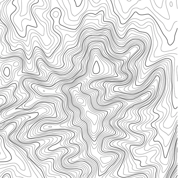 Sfondo mappa topografica con spazio per la copia. Linea topografia mappa contorno sfondo, griglia geografica illustrazione vettoriale astratta. Sentiero escursionistico di montagna sul terreno . — Vettoriale Stock