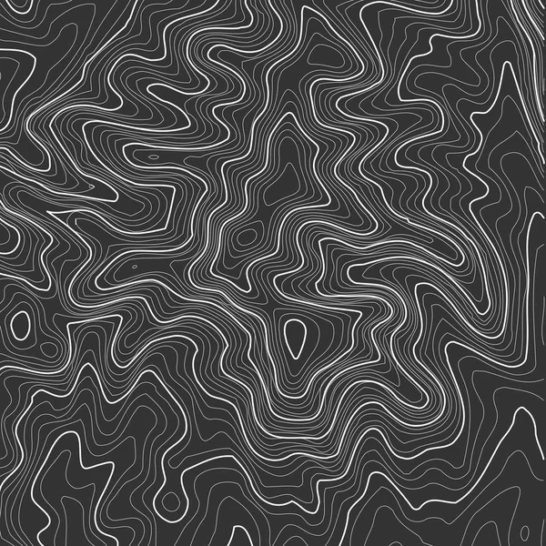 Sfondo mappa topografica con spazio per la copia. Linea topografia mappa contorno sfondo, griglia geografica illustrazione vettoriale astratta. Sentiero escursionistico di montagna sul terreno . — Vettoriale Stock