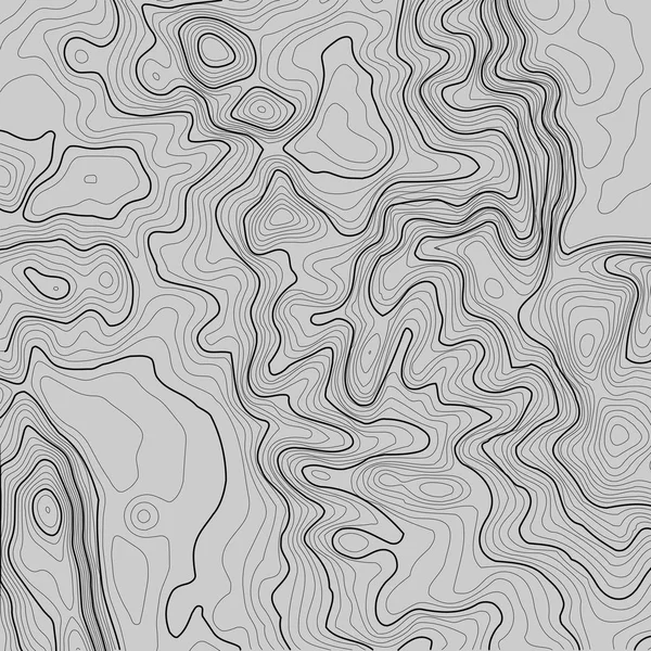 Topografisk karta bakgrund med utrymme för kopia. Linje topografi karta kontur bakgrund, geografiskt rutnät abstrakt vektor illustration. Bergsvandringsled över terräng . — Stock vektor