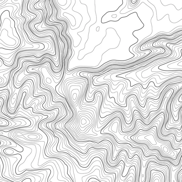 Topografischer Kartenhintergrund mit Platz zum Kopieren. Linientopographie Karte Kontur Hintergrund, geografisches Gitter abstrakte Vektorillustration. Bergwanderweg über Gelände . — Stockvektor