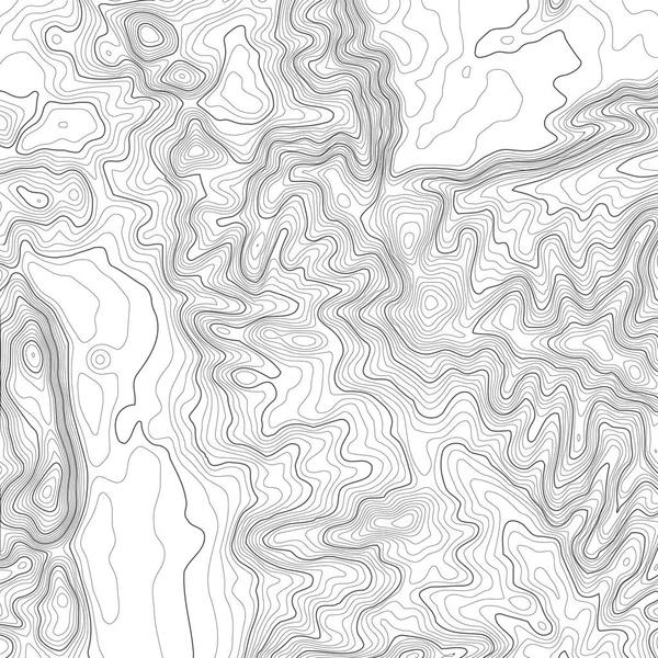 Topografische kaart achtergrond met ruimte voor kopie. Lijntopografie kaartcontourachtergrond, geografisch raster abstracte vectorillustratie. Bergwandelpad over terrein . — Stockvector