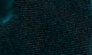 Geometrik mavi arka plan. Fütüristik teknoloji tarzı. Neon işareti. Fütüristik teknoloji Hud öğesi. Zarif arka plan. Büyük veri görselleştirme .