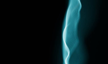 Geometrik mavi arka plan. Fütüristik teknoloji tarzı. Neon işareti. Fütüristik teknoloji Hud öğesi. Zarif arka plan. Büyük veri görselleştirme .